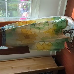 CA ORIGINALS BY KATHRYN Boho  Patchwork Skirt M